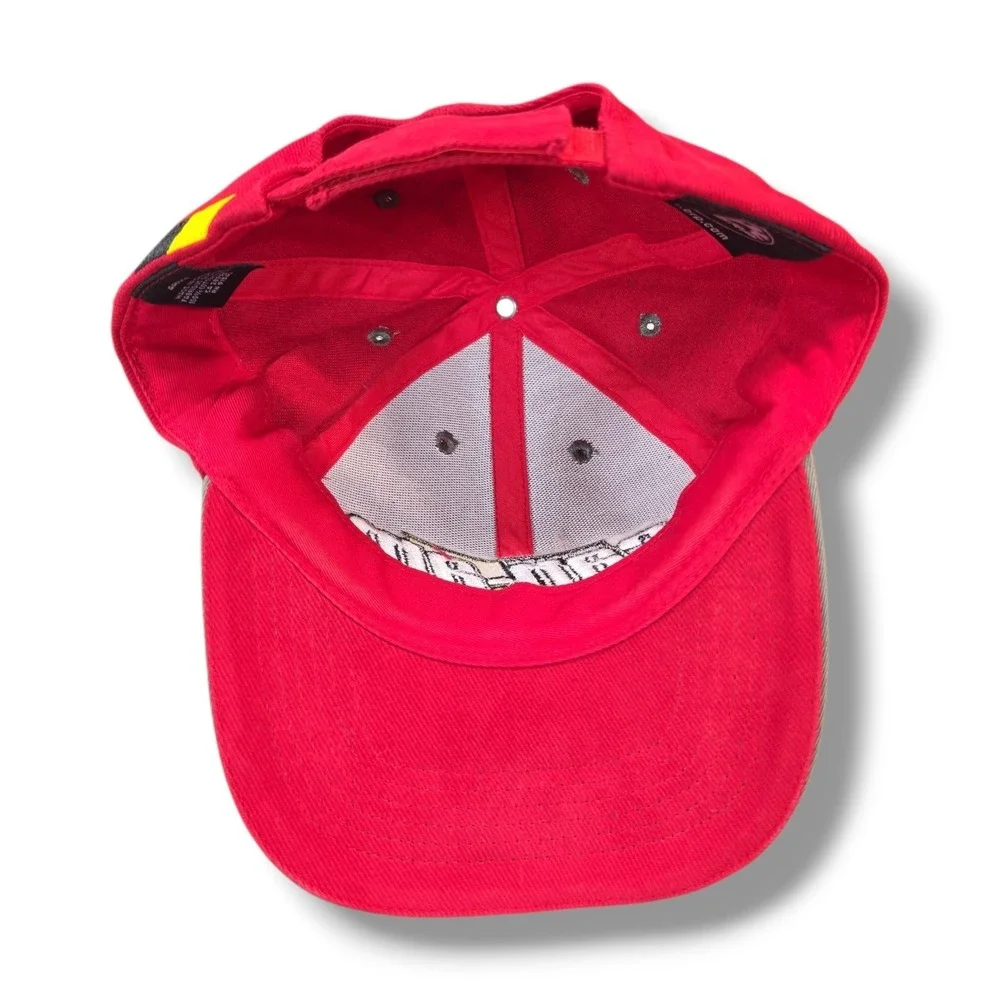 Genuine Can Am Embroidered  BRP Adjustable Strap Back Red Baseball Cap Hat